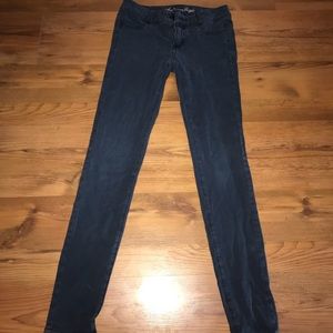 Navy American Eagle Jeggings